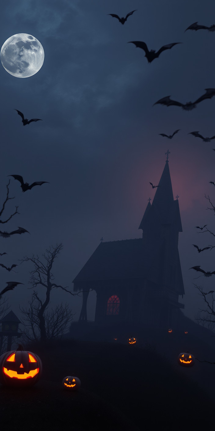 Gothic halloween 5 Phone Wallpaper
