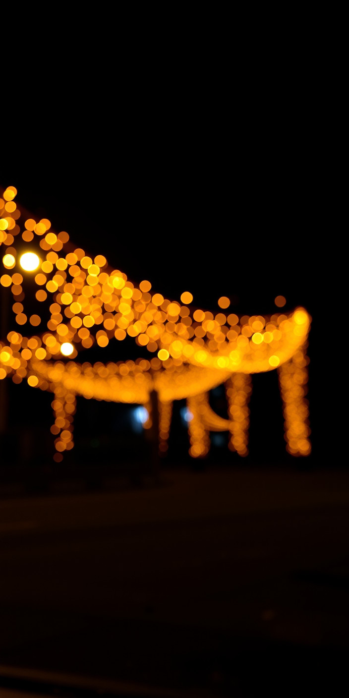 Fairy lights 2 Phone Wallpaper