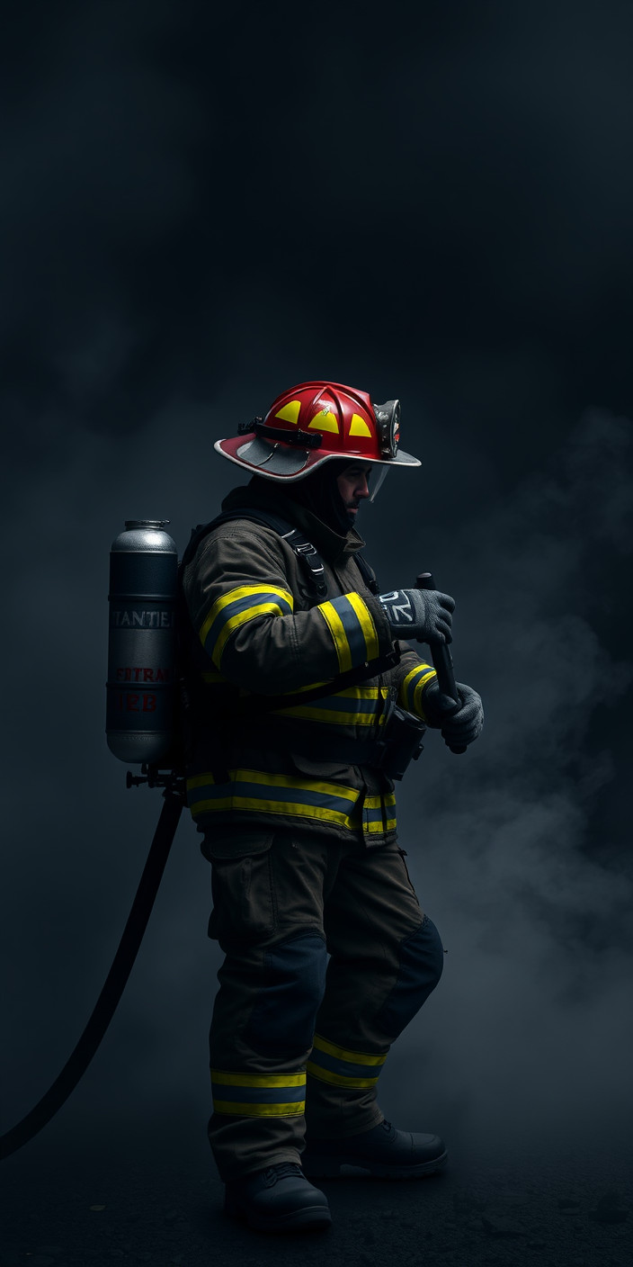 Firefighter 1 Phone Wallpaper