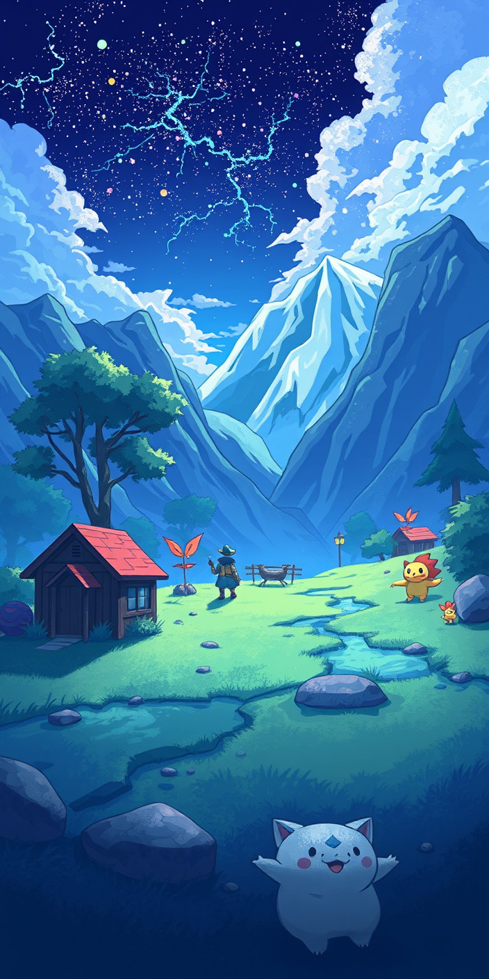 Pokemon go 7 Phone Wallpaper