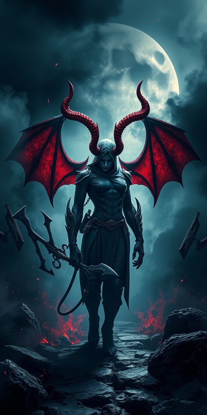 Devil 10 Phone Wallpaper