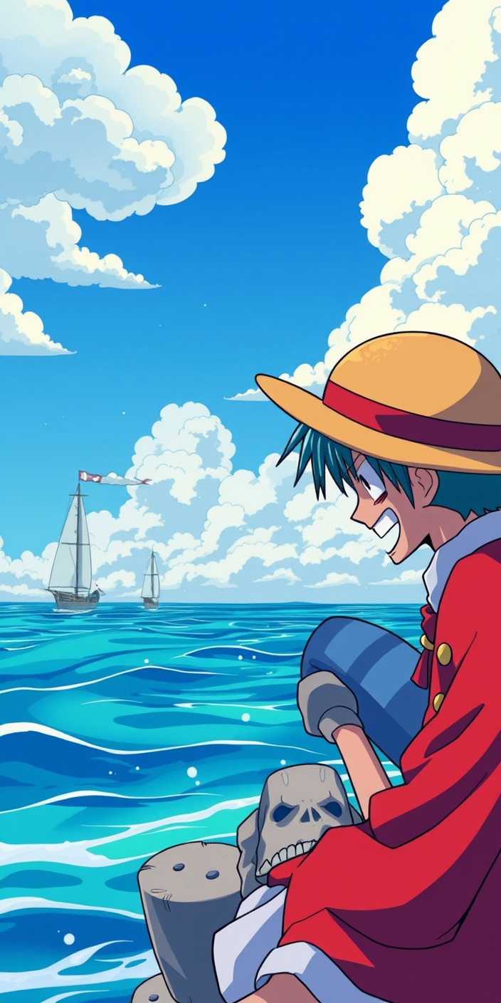 One piece 4k 4 Phone Wallpaper