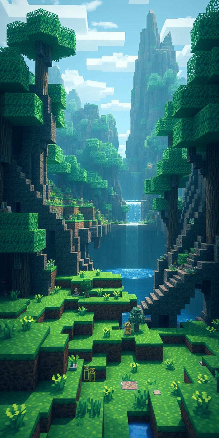 Minecraft  aesthetic 7 Phone Wallpaper