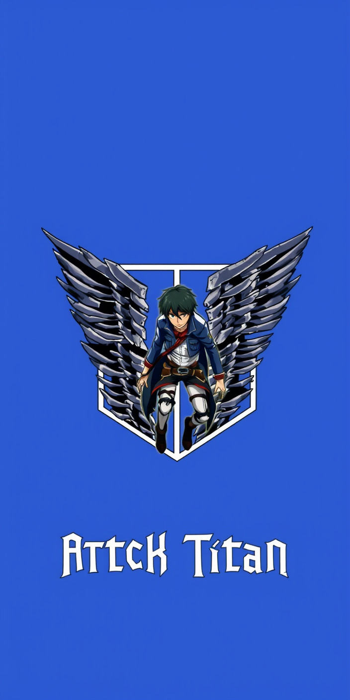 Attack on titan 1 Phone Wallpaper