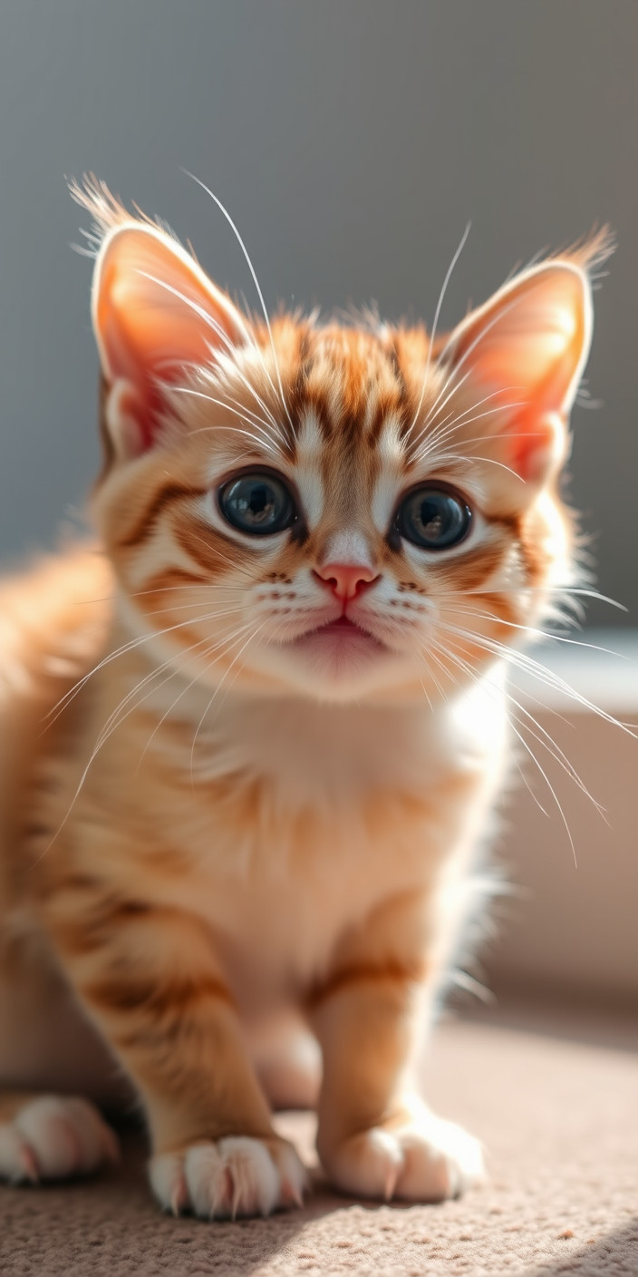 Cute cat 1 Phone Wallpaper