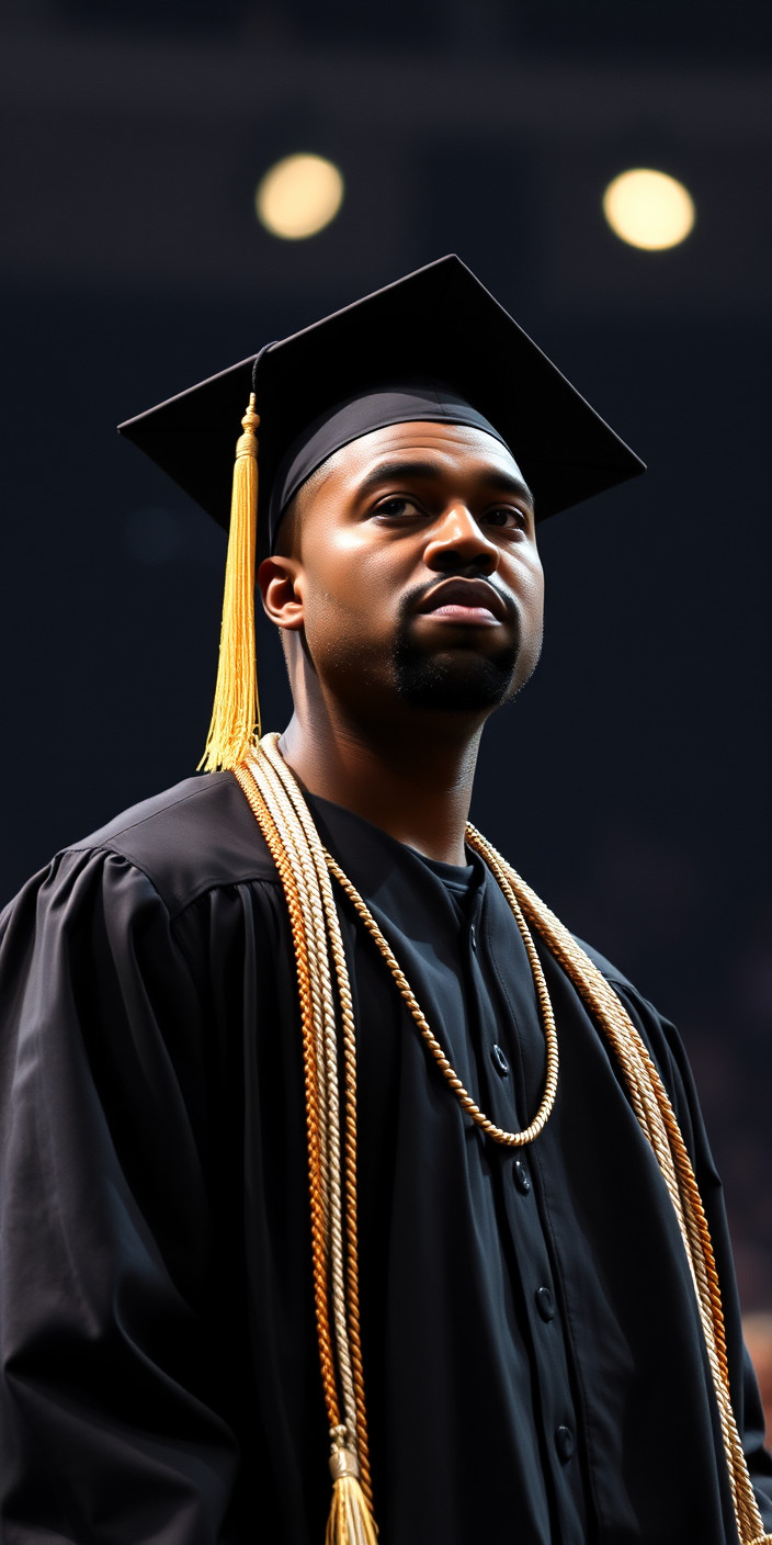 Kanye west graduation 7 Phone Wallpaper