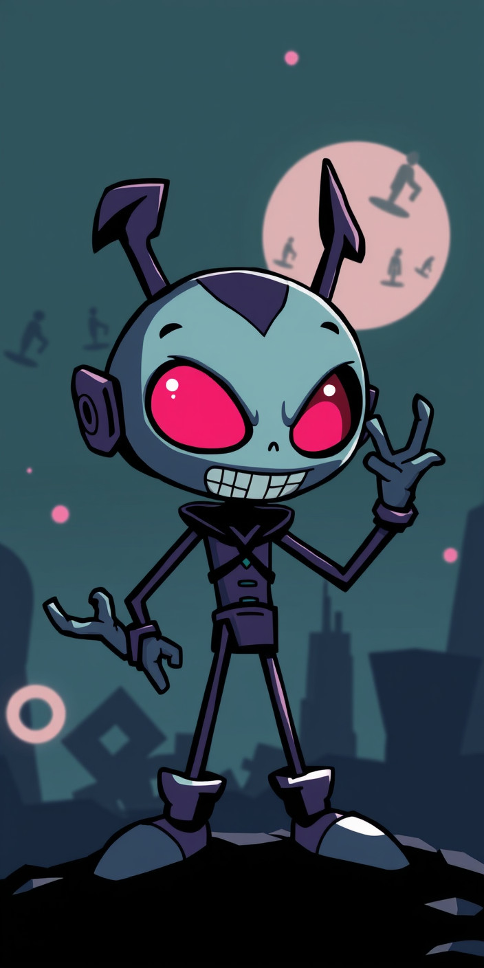 Invader zim 6 Phone Wallpaper