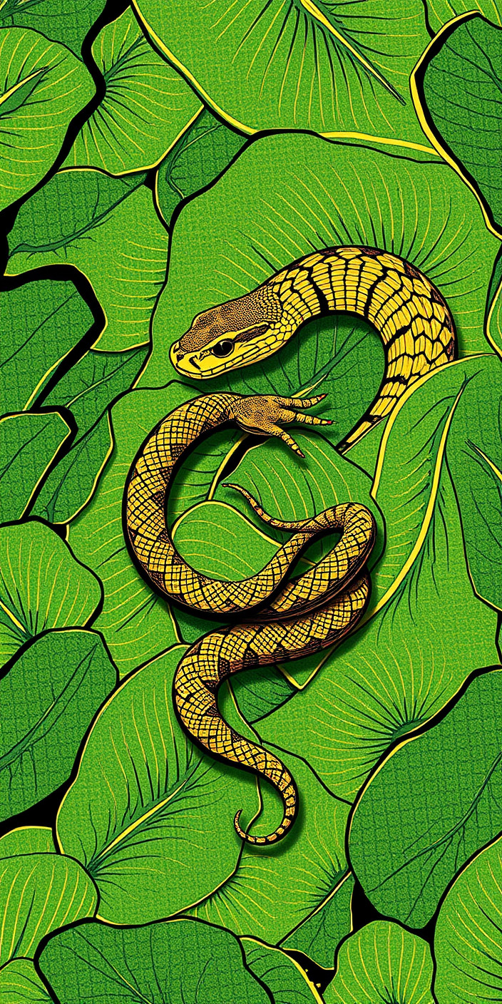 Gucci snake 6 Phone Wallpaper