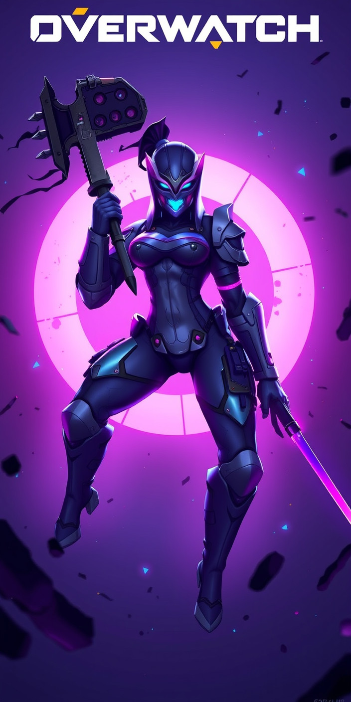 Overwatch  widowmaker 7 Phone Wallpaper