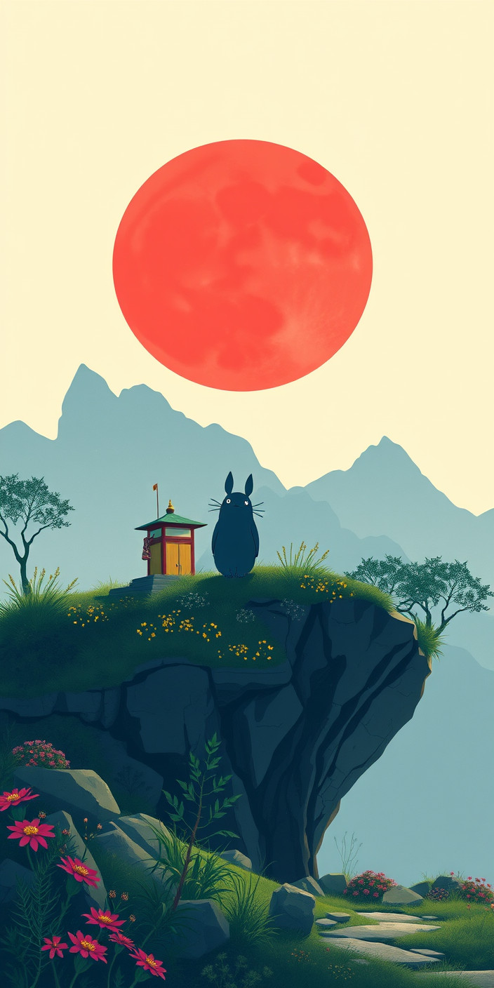Studio ghibli 8 Phone Wallpaper