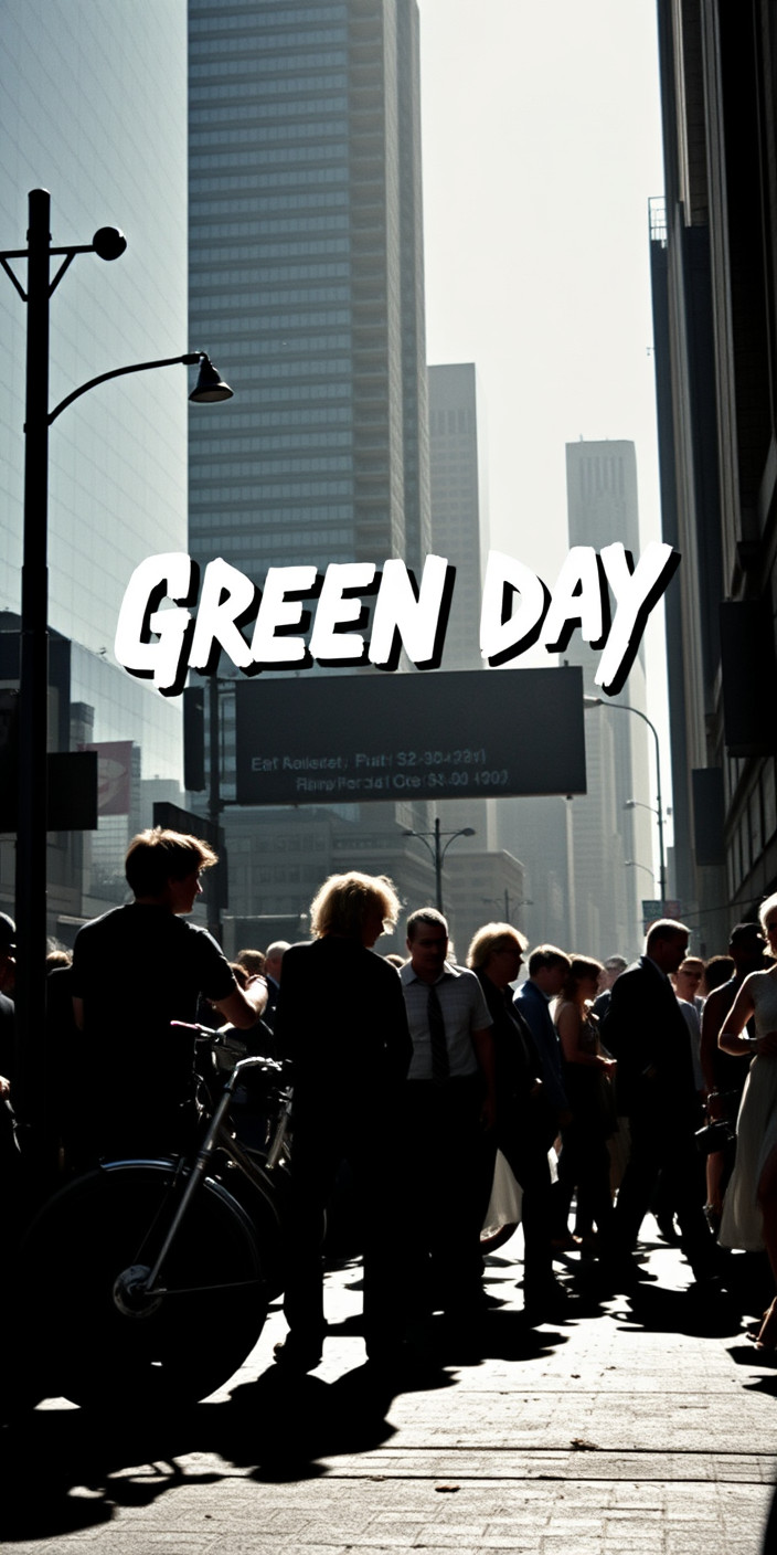 Green day 3 Phone Wallpaper