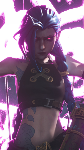 Jinx 20 Phone Wallpaper