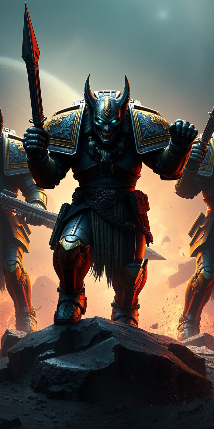 Warhammer 40k space wolves 1 Phone Wallpaper