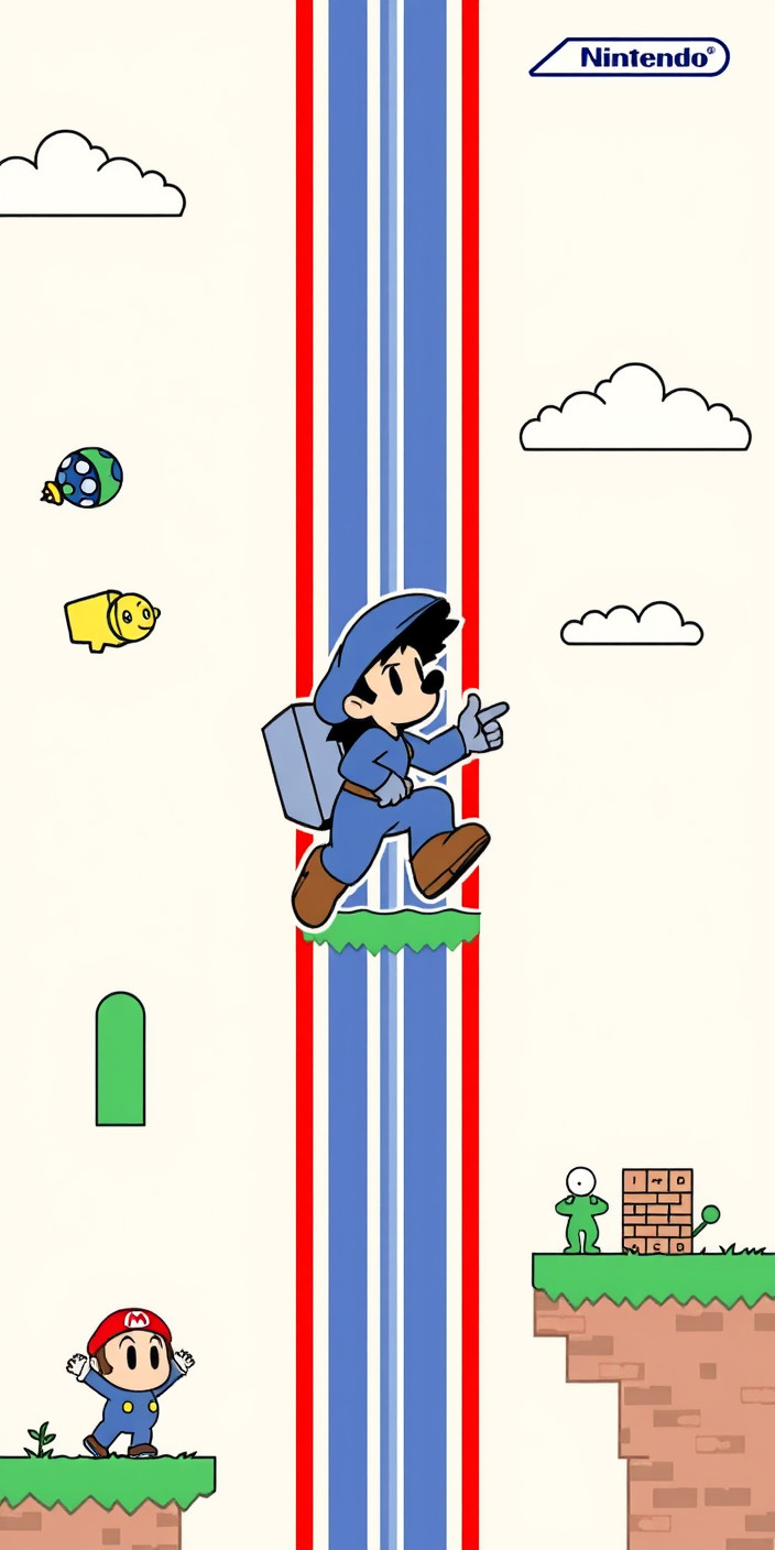 Nintendo 9 Phone Wallpaper