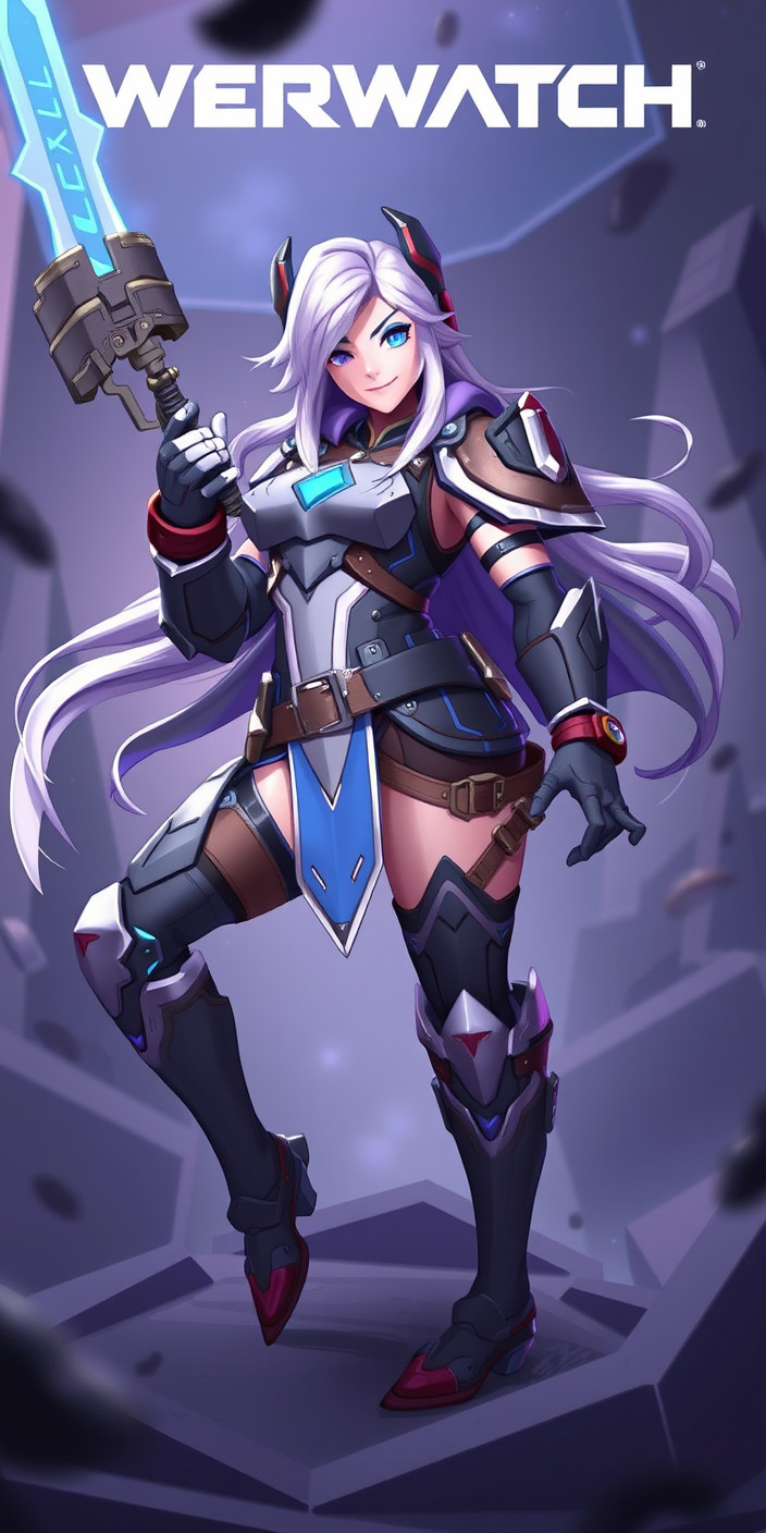 Ashe  overwatch 11 Phone Wallpaper