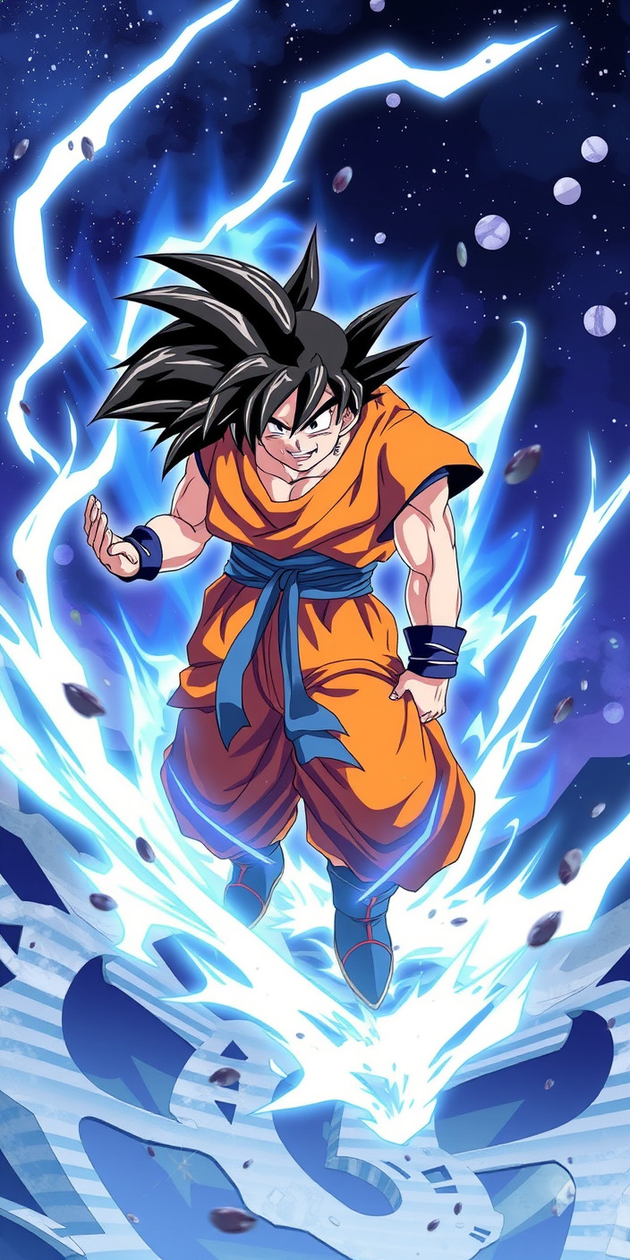 Ultra instinct goku 2 Phone Wallpaper