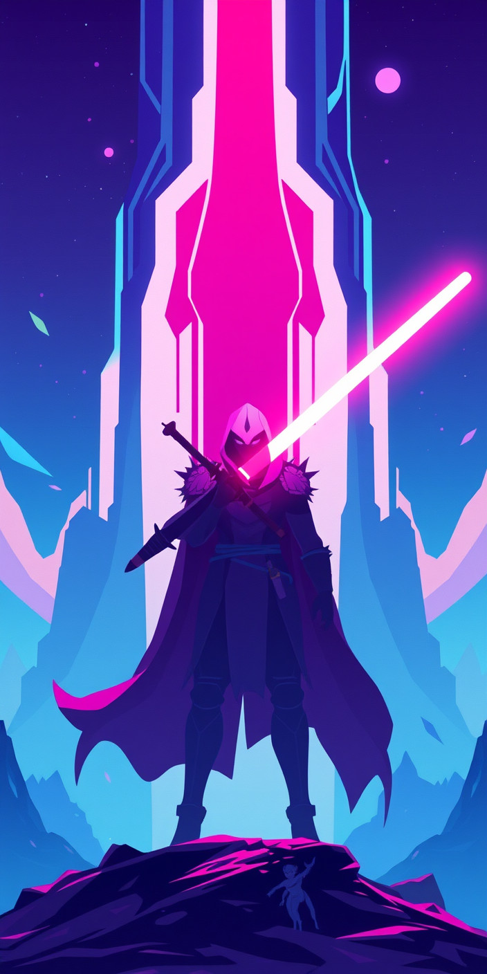 Hyper light drifter 14 Phone Wallpaper