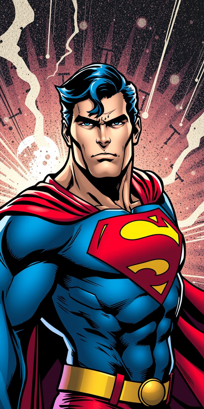 Superman comic 13 Phone Wallpaper