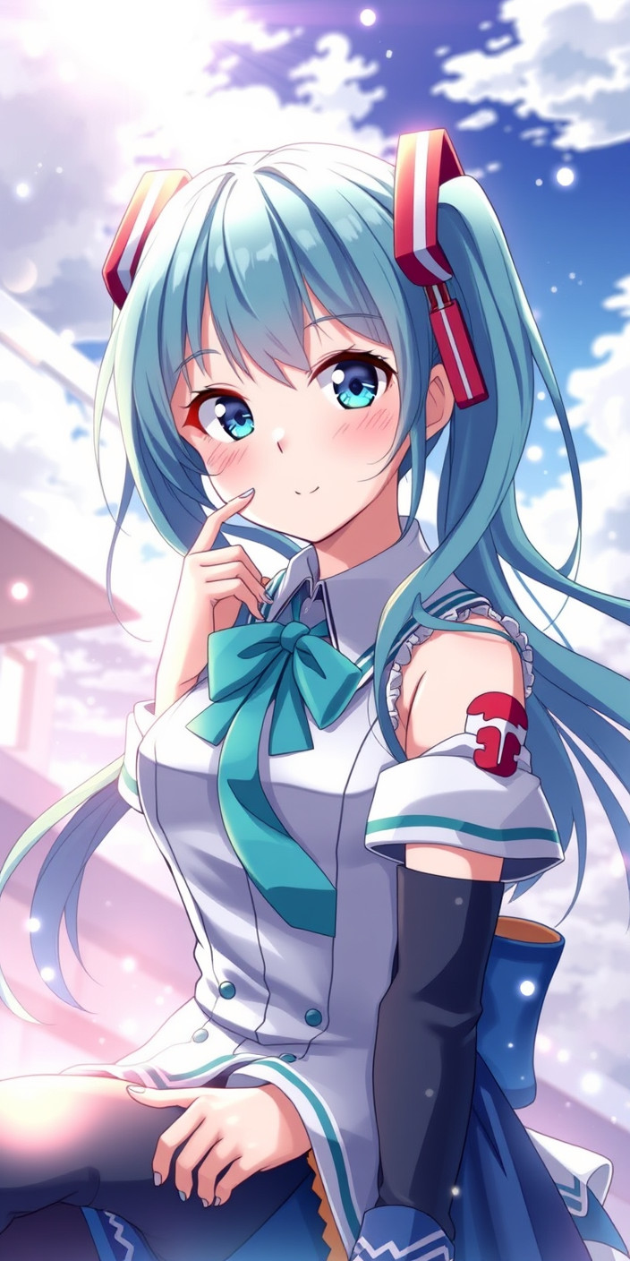 Miku nakano 3 Phone Wallpaper