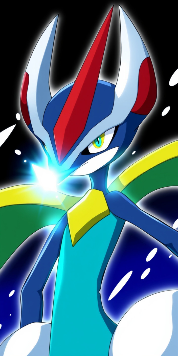 Ash greninja 6 Phone Wallpaper