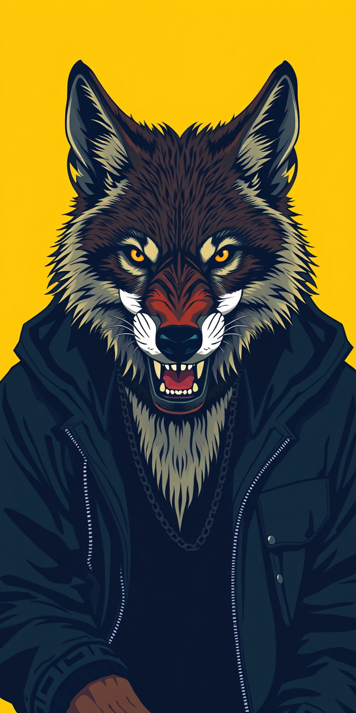 Tyler the creator wolf 7 Phone Wallpaper