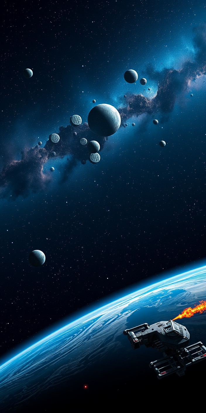 Space  4k 6 Phone Wallpaper