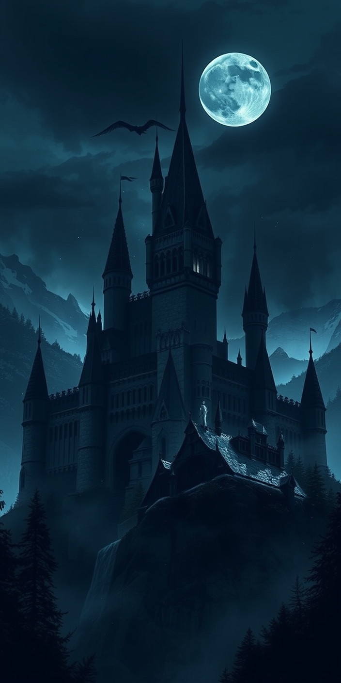 Dark castle 2 Phone Wallpaper
