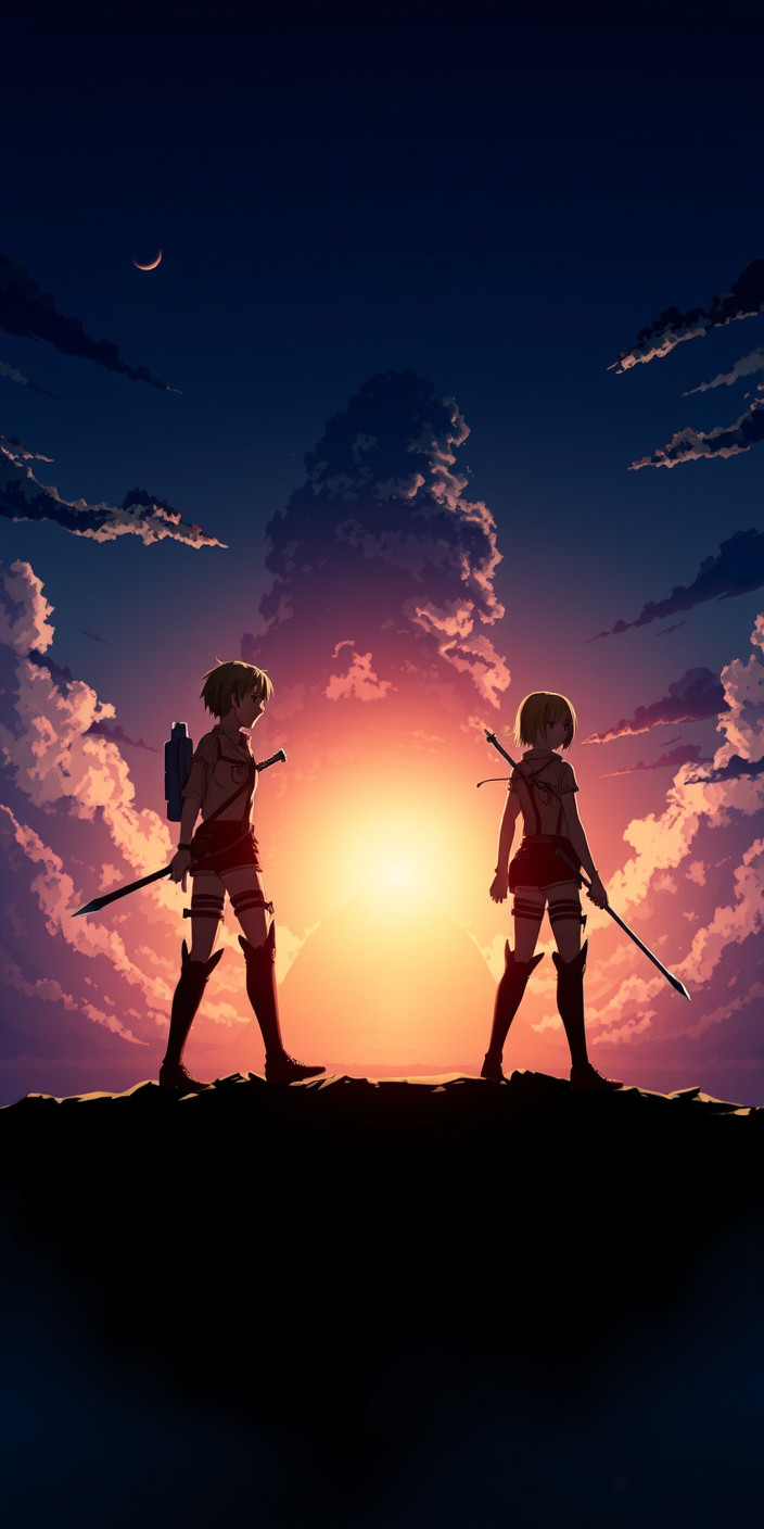 Attack on titan 4k 1 Phone Wallpaper