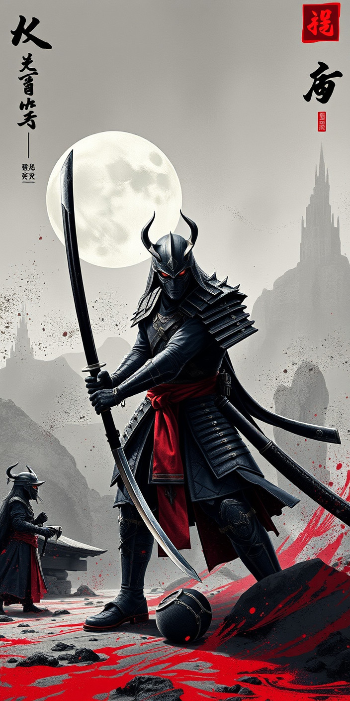 Katana 4 Phone Wallpaper