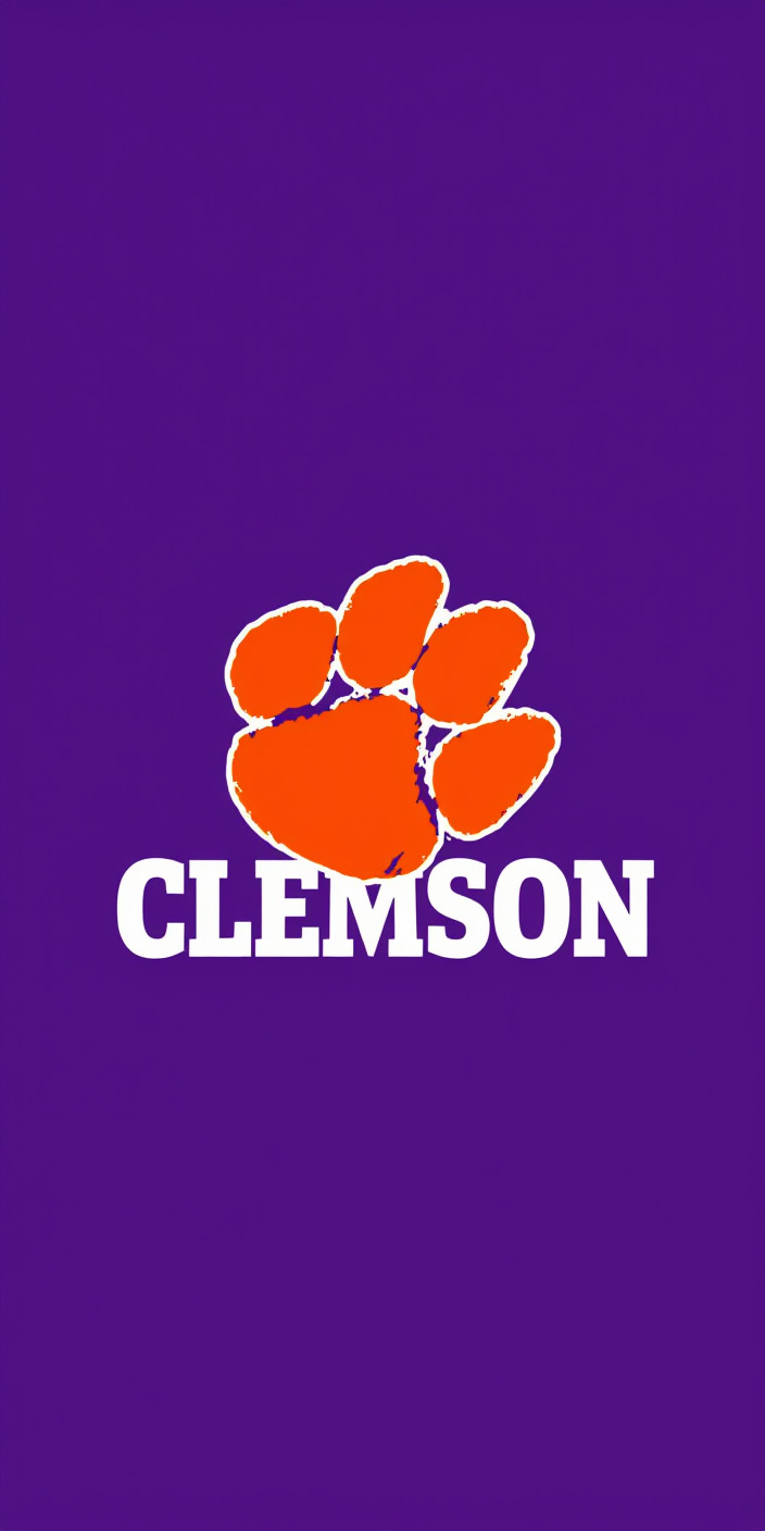 Clemson 2 Phone Wallpaper