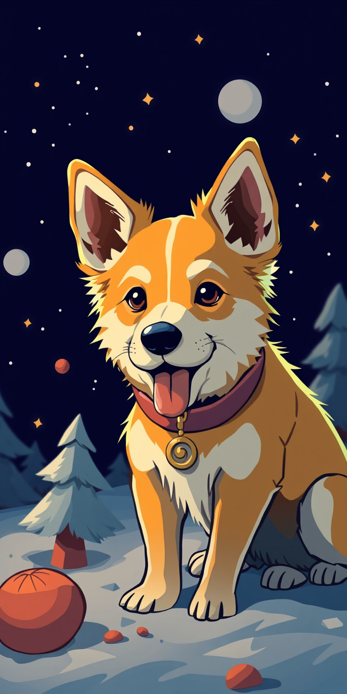 Doge 3 Phone Wallpaper