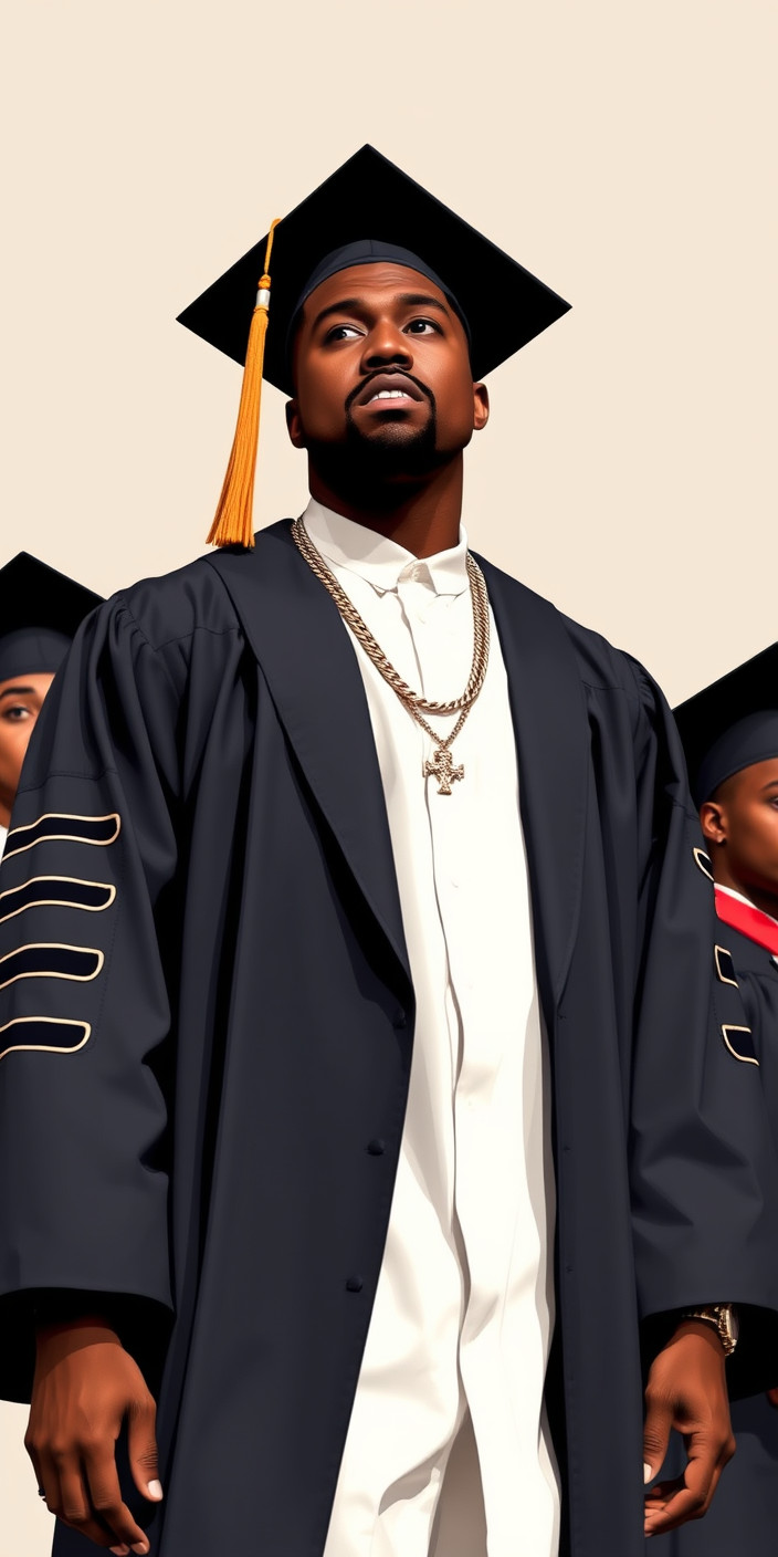 Kanye west graduation 4 Phone Wallpaper