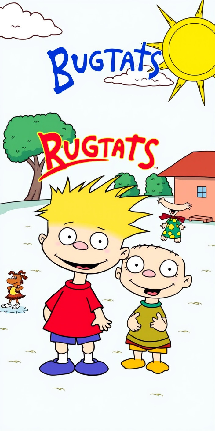 Rugrats 7 Phone Wallpaper