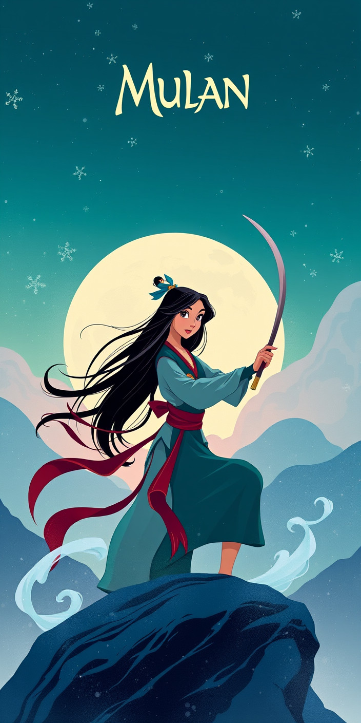 Mulan 9 Phone Wallpaper