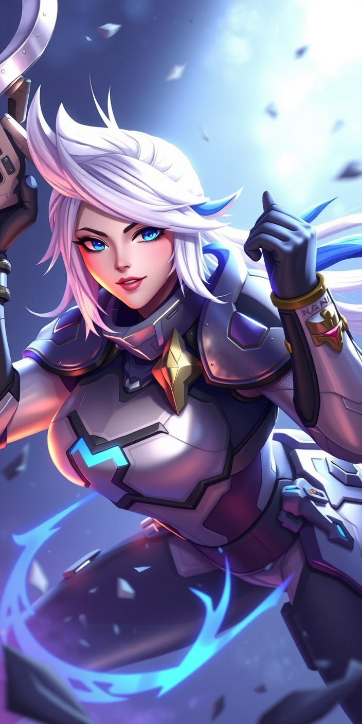 Ashe  overwatch 3 Phone Wallpaper