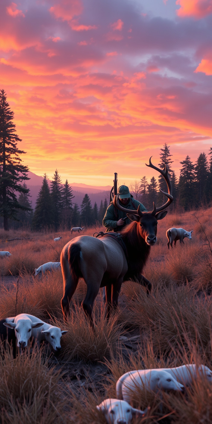 Hunting 6 Phone Wallpaper