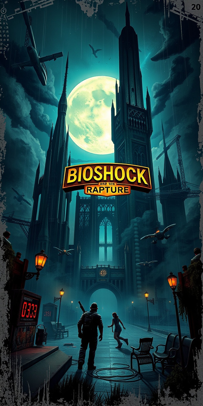 Bioshock rapture 6 Phone Wallpaper
