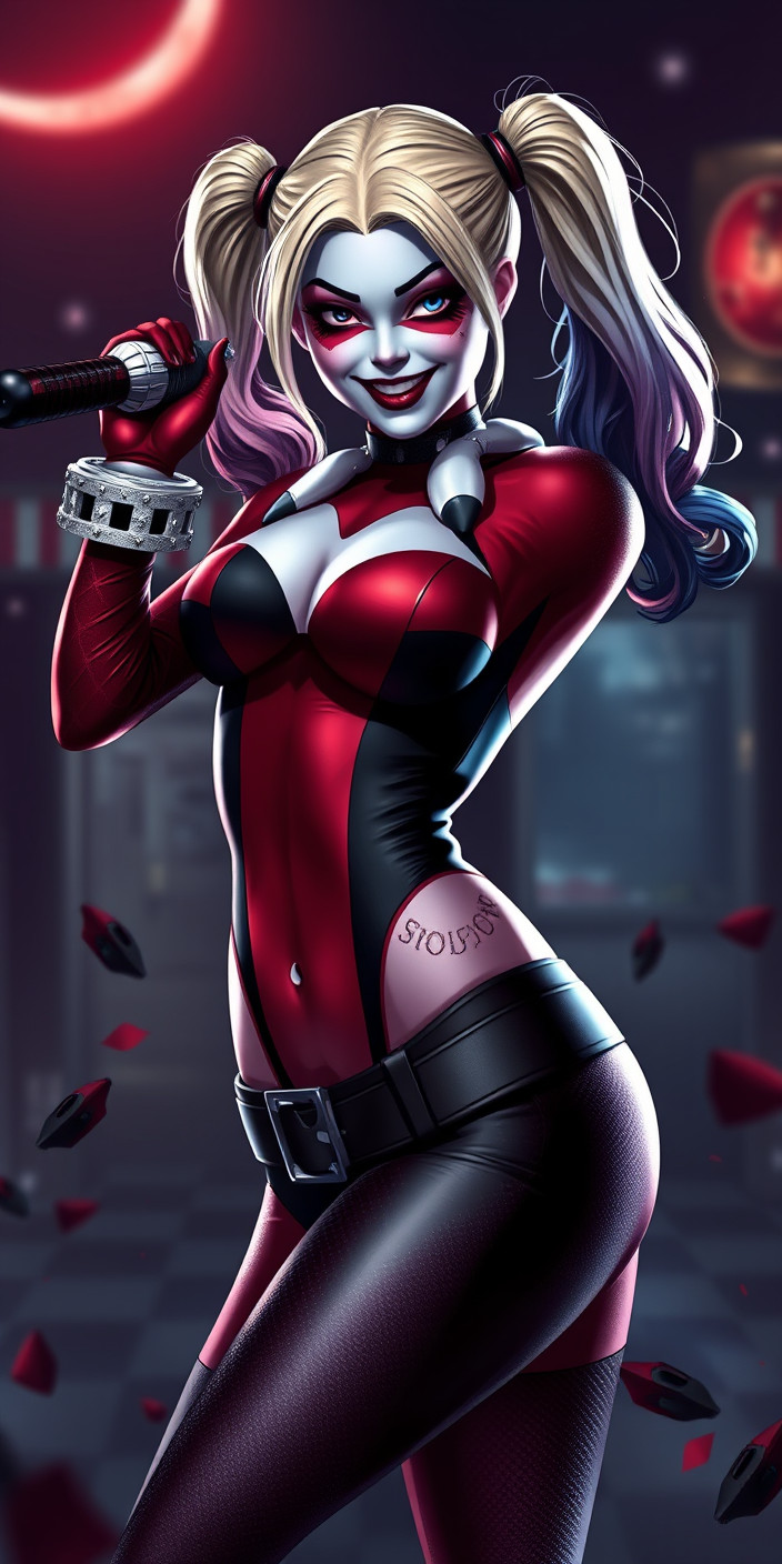 Harley quinn 8 Phone Wallpaper