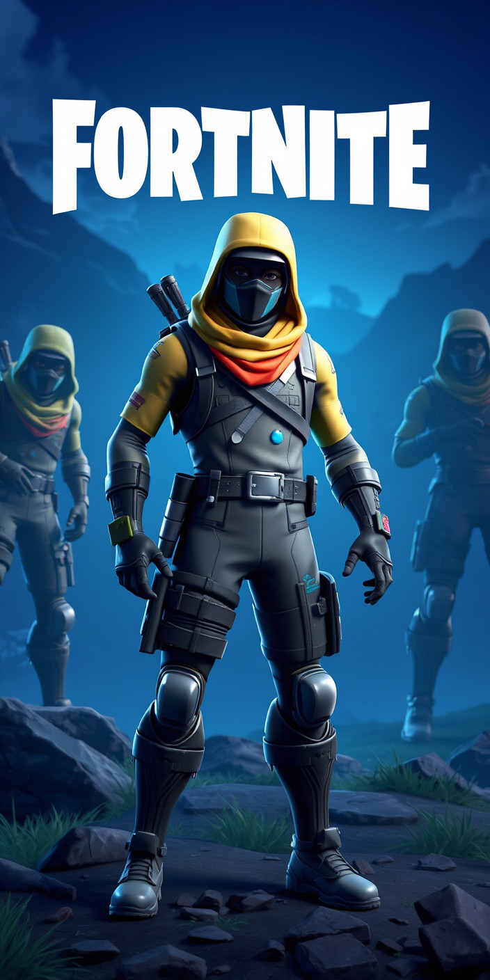 Fortnite skins 12 Phone Wallpaper