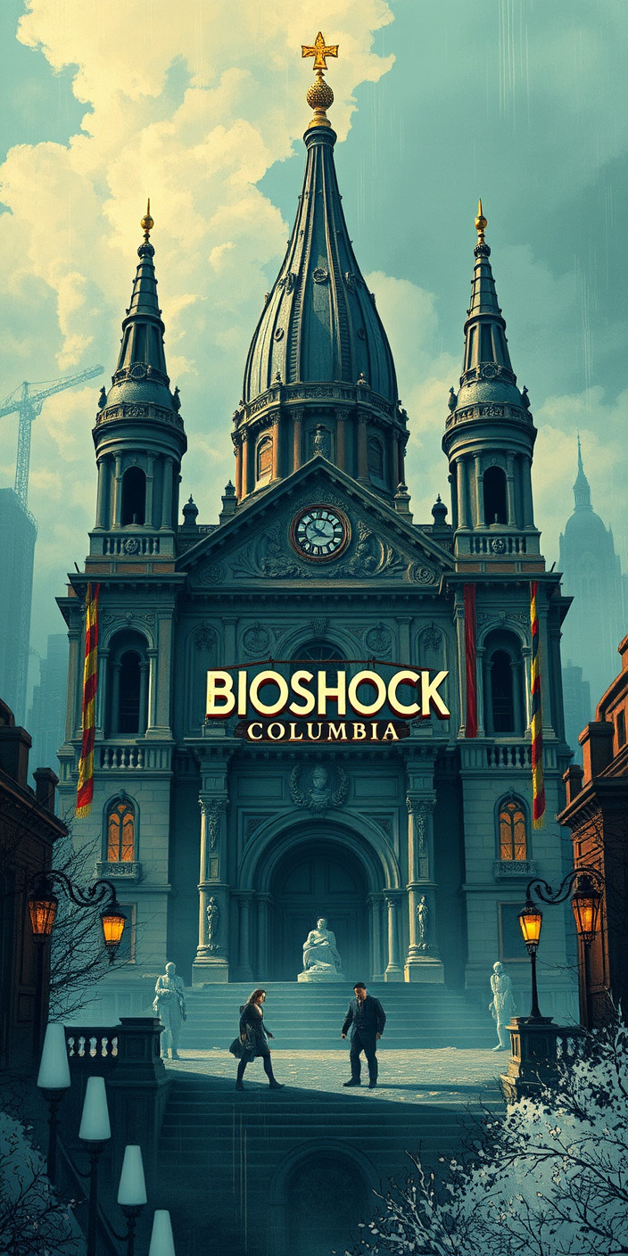 Bioshock columbia 3 Phone Wallpaper