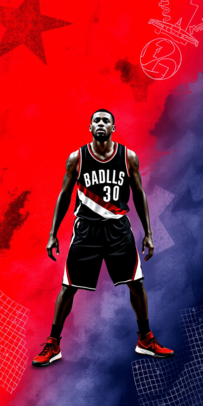 Damian lillard 7 Phone Wallpaper