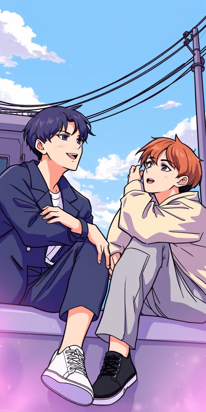 Taekook 2 Phone Wallpaper