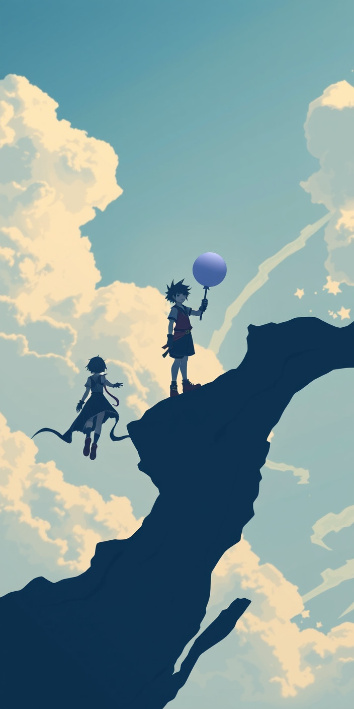 Kingdom hearts 1 Phone Wallpaper