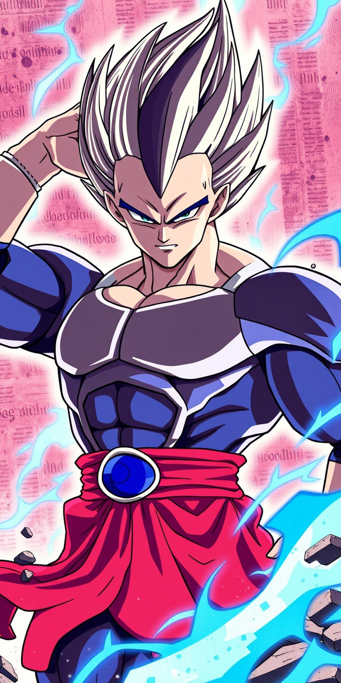 Majin vegeta 11 Phone Wallpaper