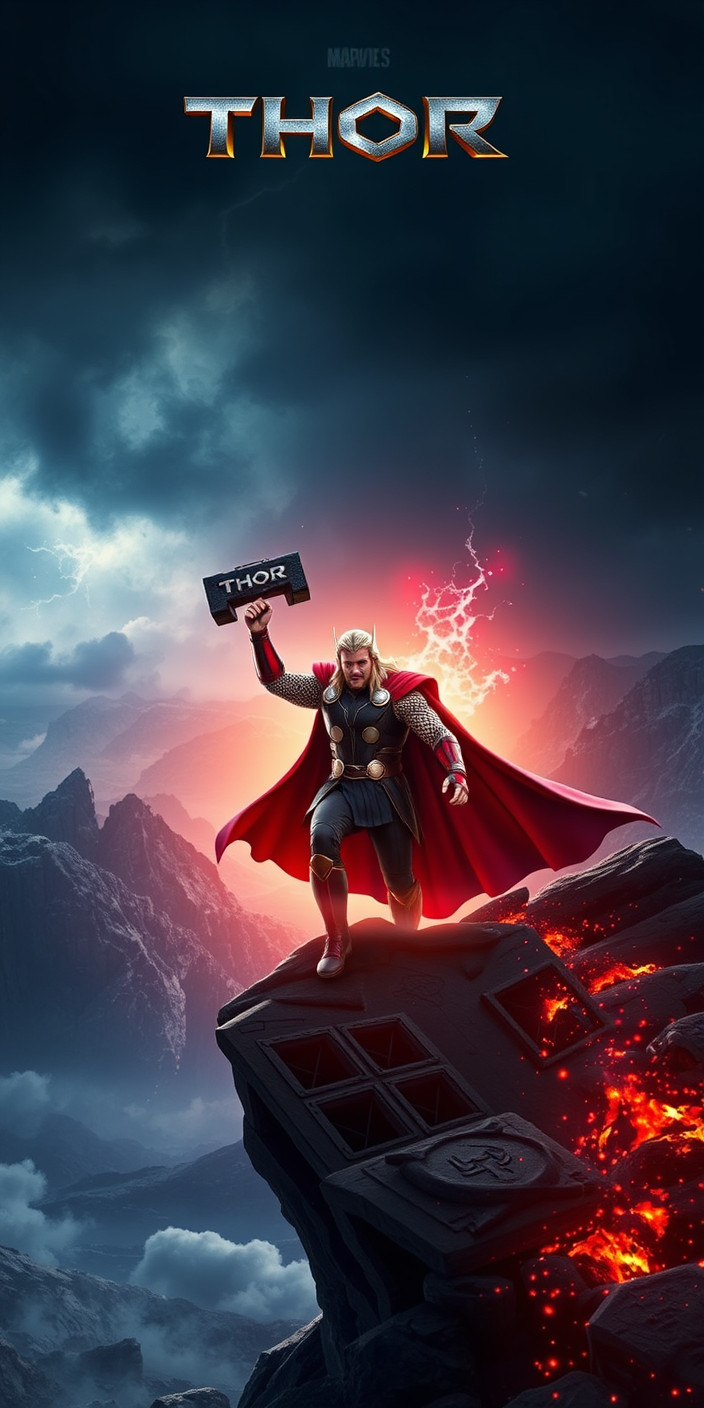 Thor ragnarok 8 Phone Wallpaper