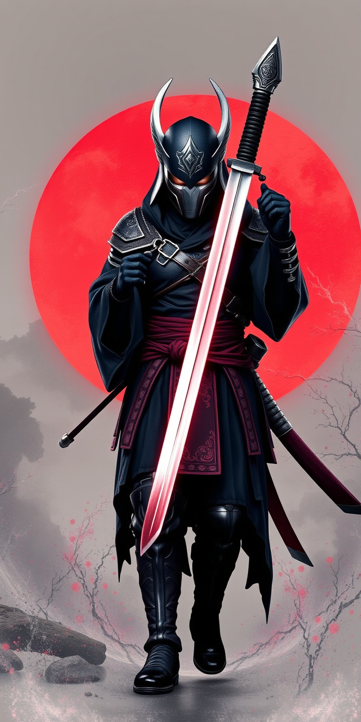 Katana 8 Phone Wallpaper