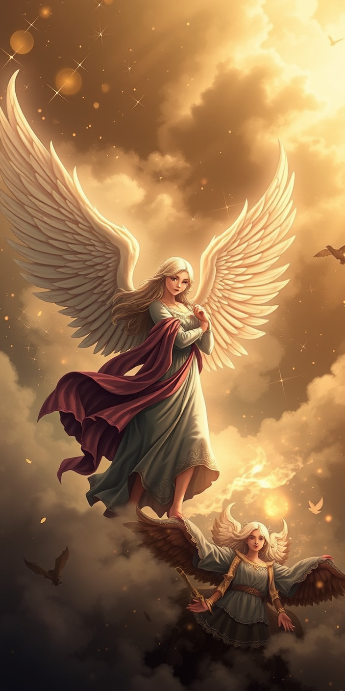 Angel 6 Phone Wallpaper