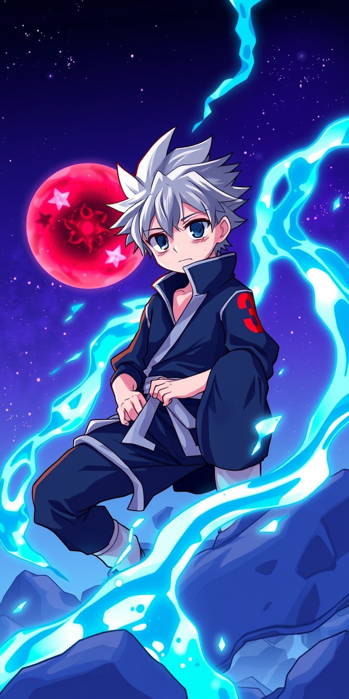 Killua 10 Phone Wallpaper