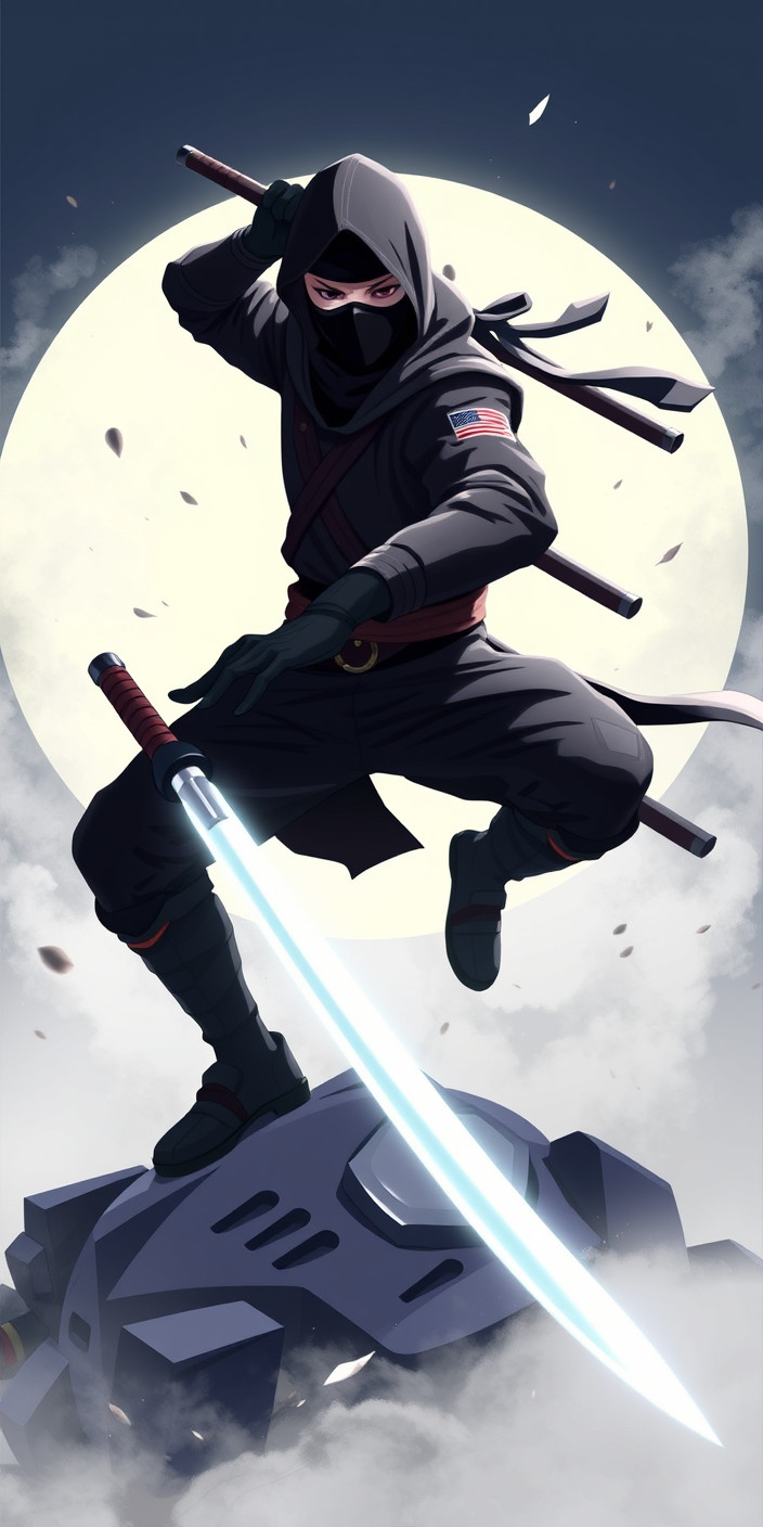 Ninja 2 Phone Wallpaper