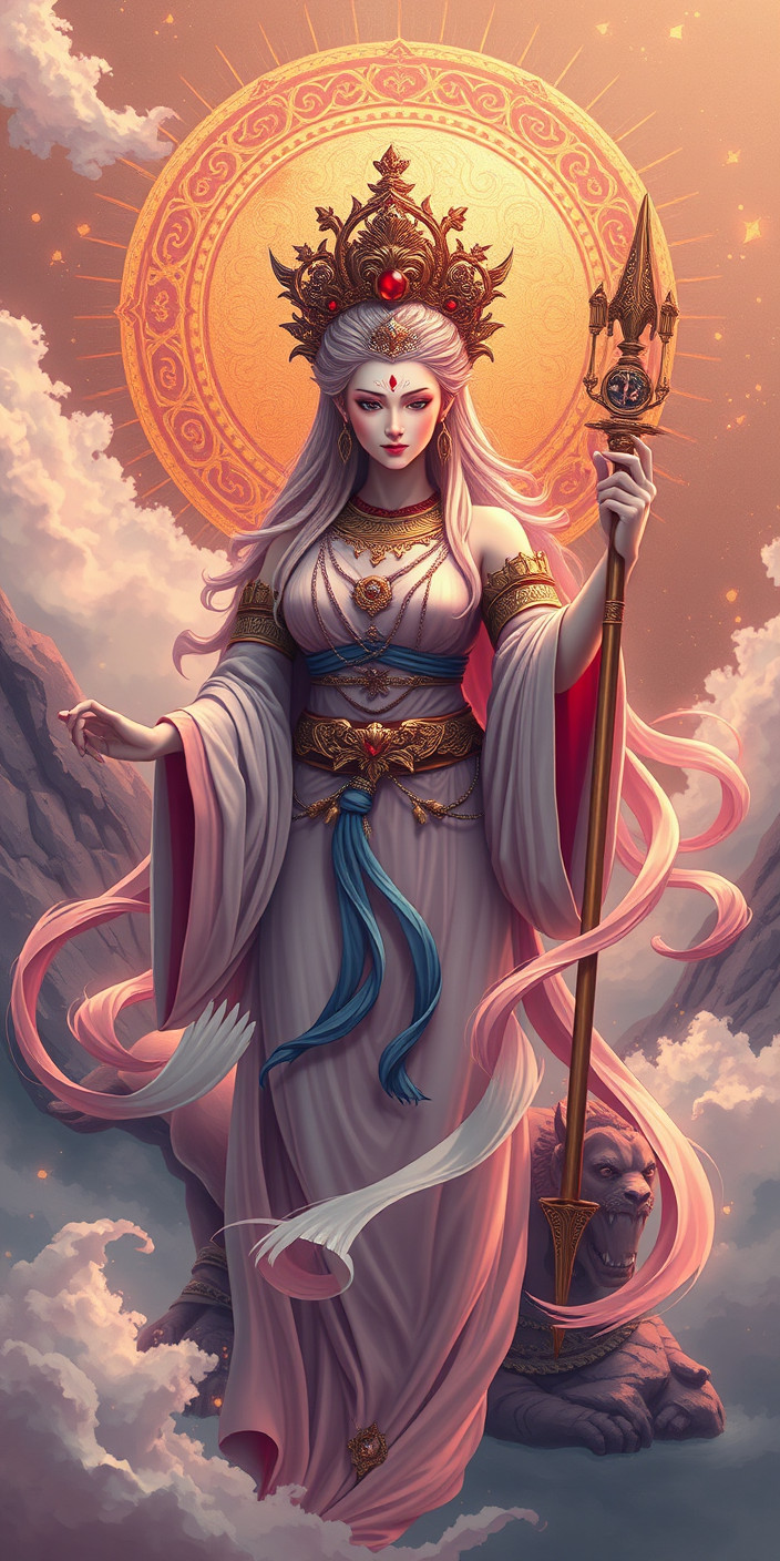 Goddess 9 Phone Wallpaper